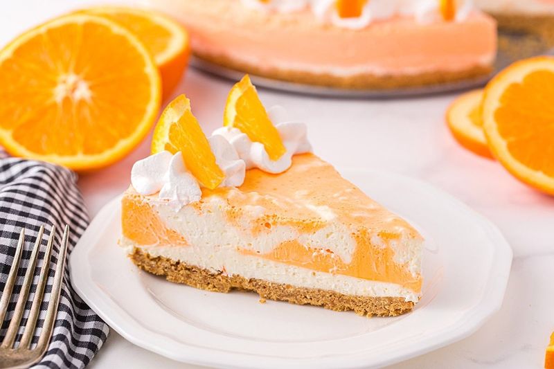 Orange Creamsicle Cheesecake