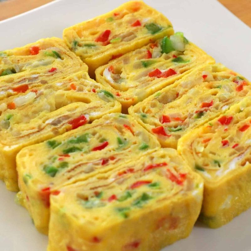 Korean Egg Rolls (Gyeran Mari)