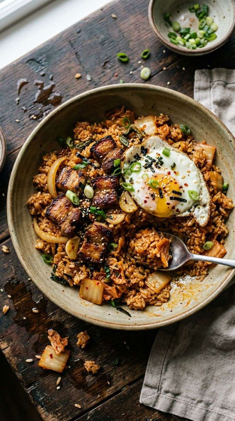 Samgyeopsal Fried Rice (Pork Belly Fried Rice)