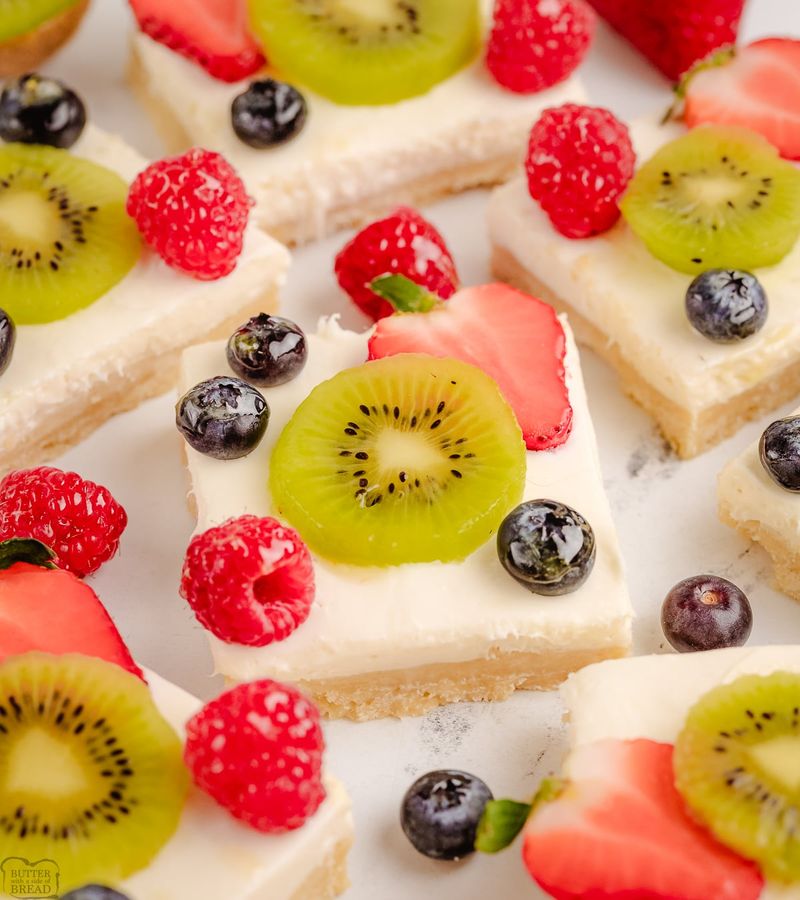 Kiwi Lemon Bars