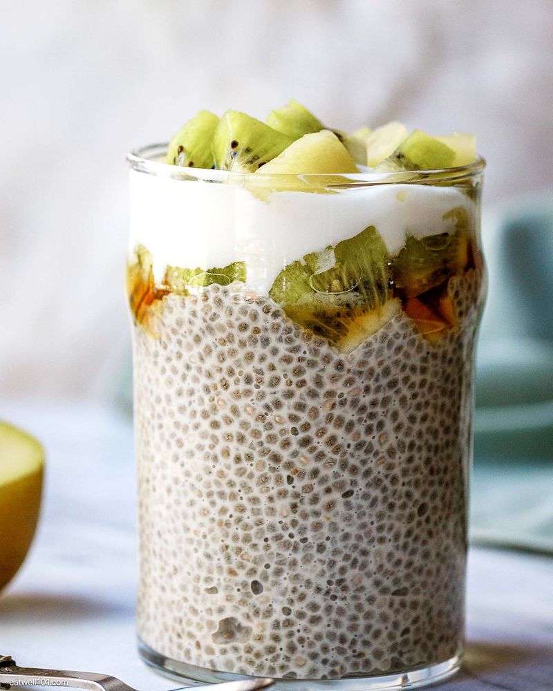 Kiwi Chia Pudding
