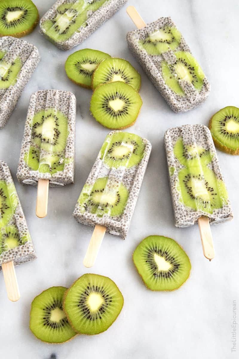 Kiwi Popsicles