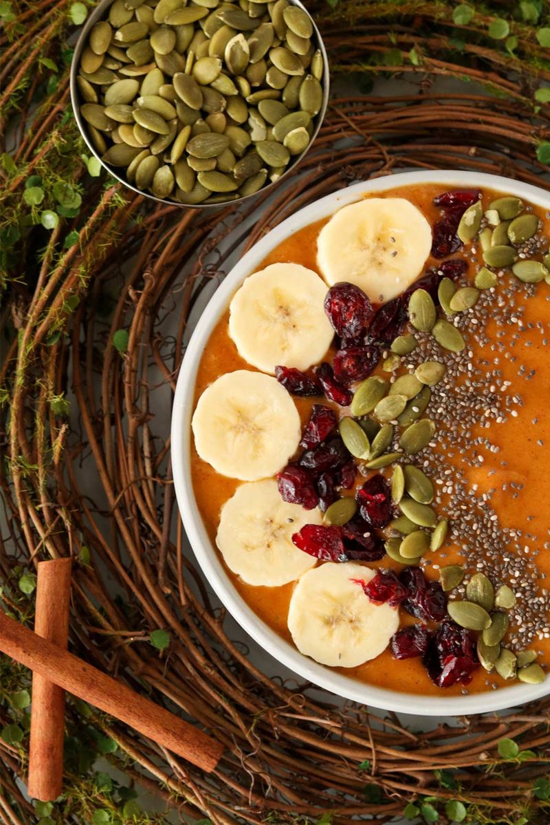 Pumpkin Spice Smoothie Bowl