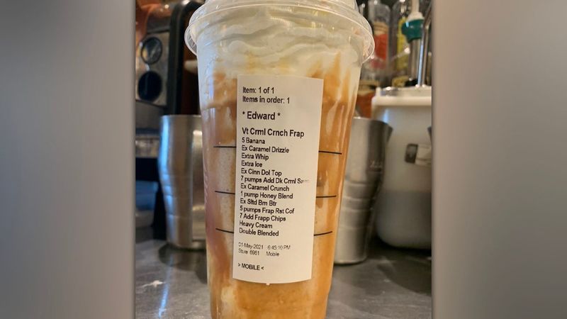 Overcaffeinated Starbucks Orders