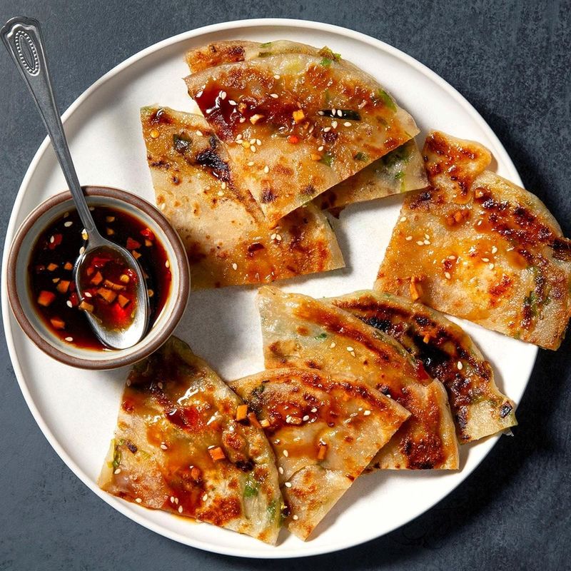 Pajeon (Korean Scallion Pancakes)