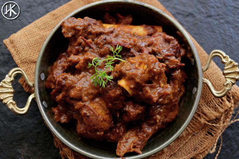 Kosha Mangsho – Bengal's Sunday Slow-Cooked Mutton