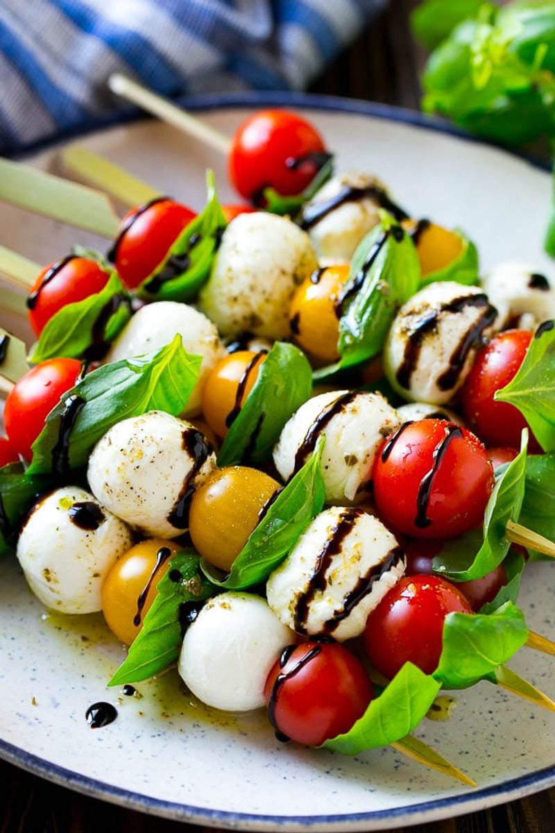 Caprese Veggie Skewers