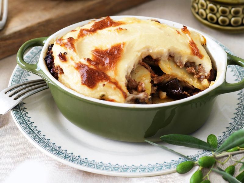 Lamb Mince Moussaka Cups