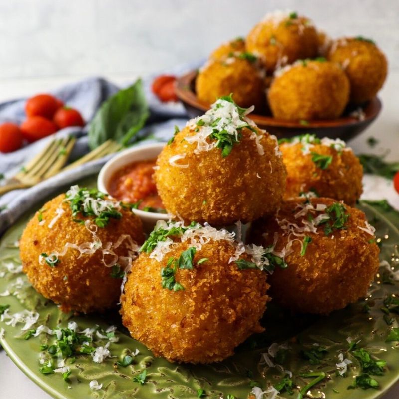 Lamb Mince Arancini Balls