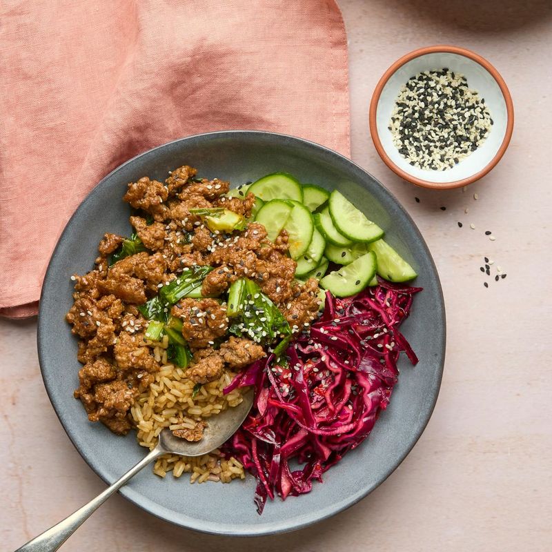 Lamb Mince Korean-Style Bibimbap Bowl