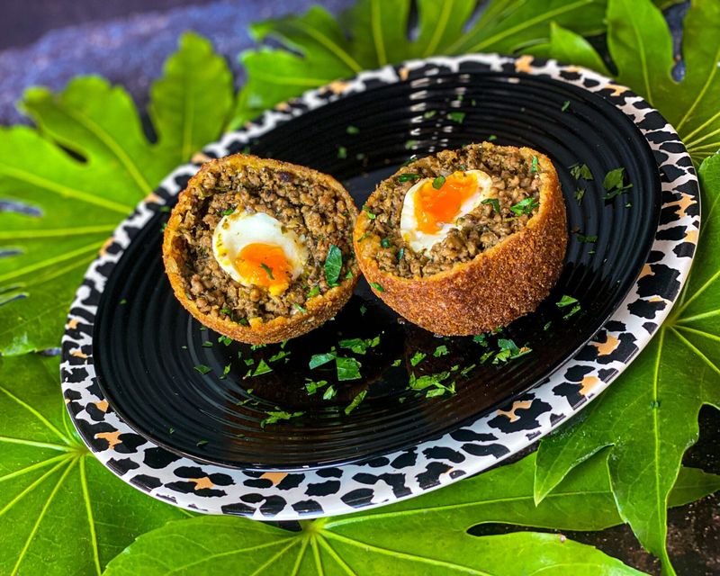 Lamb Mince Scotch Eggs