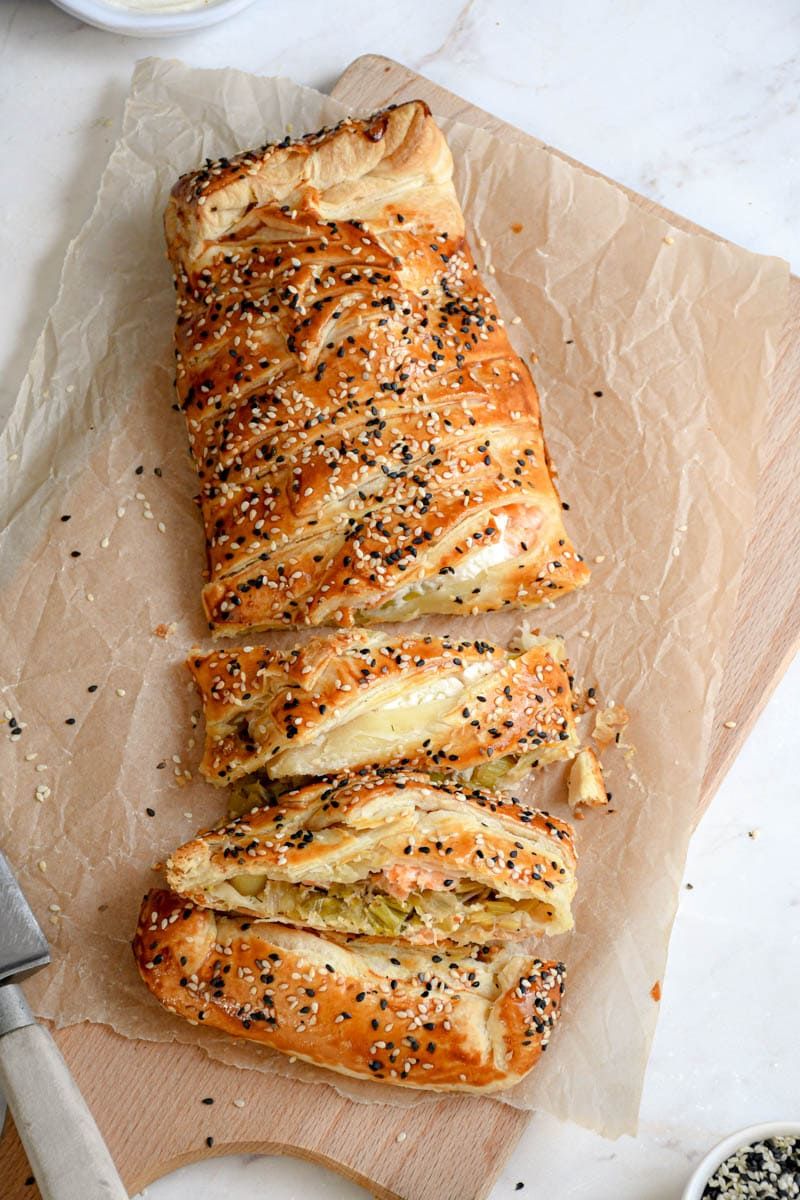 Smoked Salmon and Leek