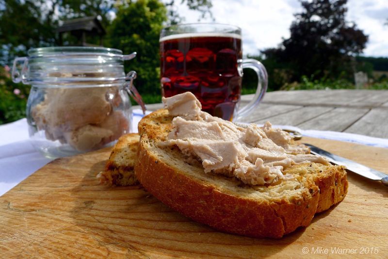 Bloater Paste on Toast