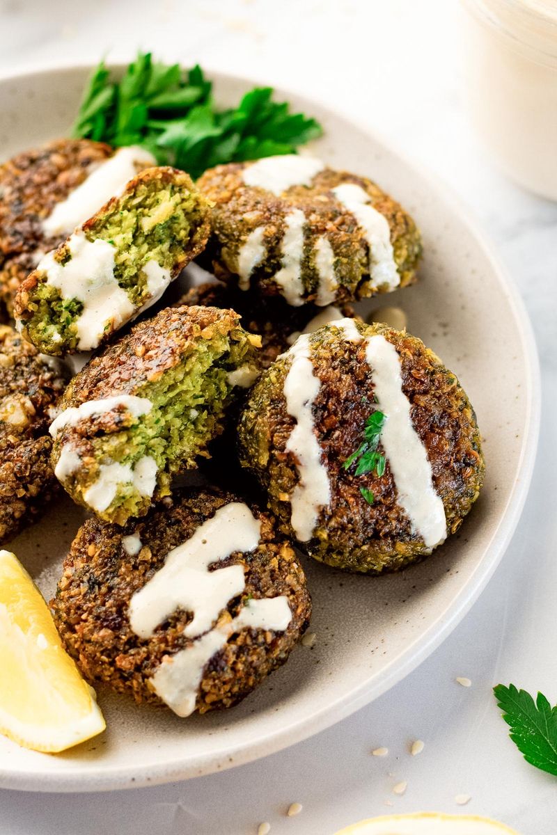 Falafel with Tahini Sauce