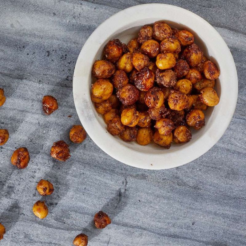 Cinnamon Roasted Chickpeas