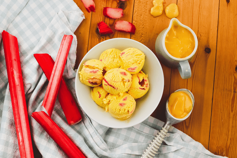 Rhubarb and Custard