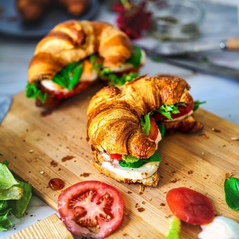 Caprese Style with Mozzarella, Tomato, and Basil