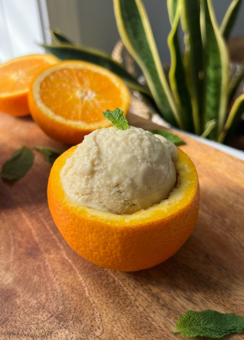 Dreamsicle Sherbet Cups