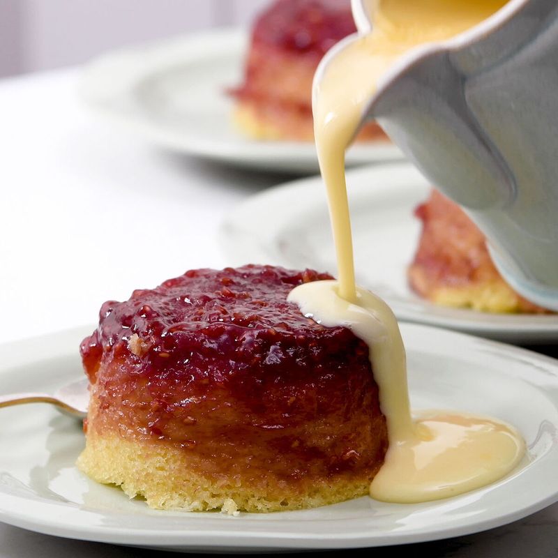 Steamed Jam Sponge