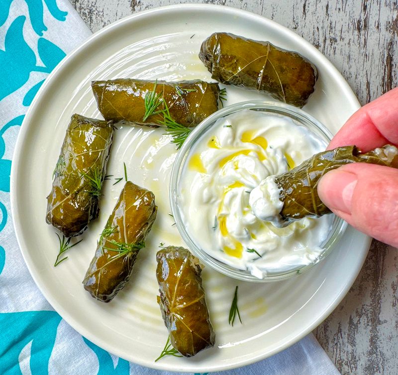 Stuffed Grape Leaves (Dolmades)