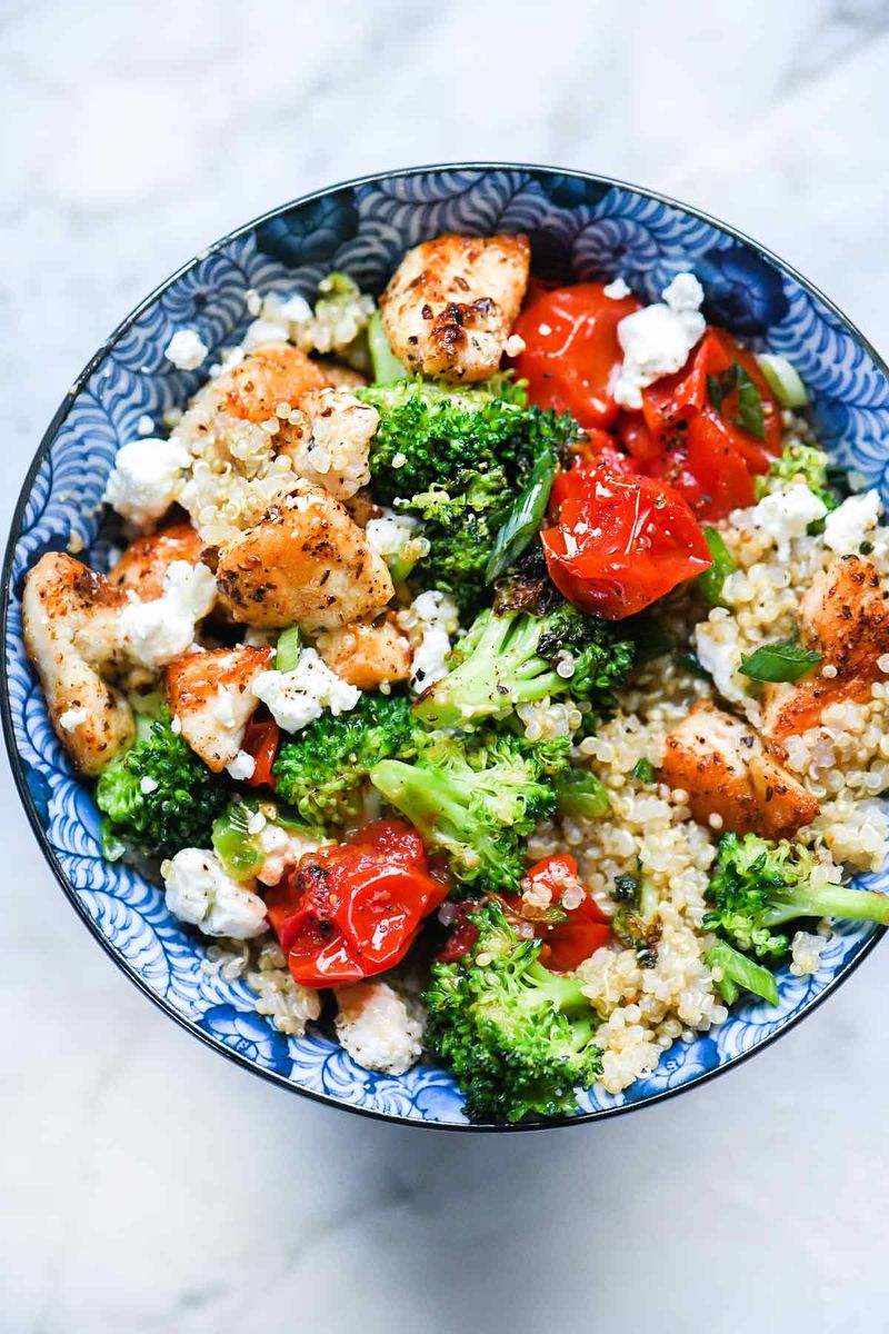 Grilled Chicken and Quinoa Power Bowl
