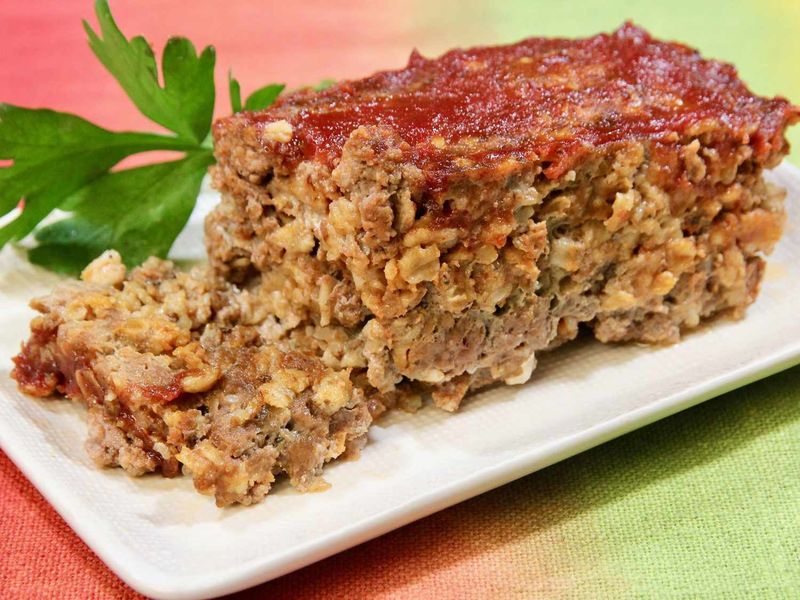 Healthier Homestyle Meatloaf