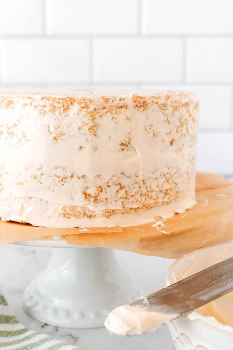 Apply a Crumb Coat Before the Final Frosting Layer