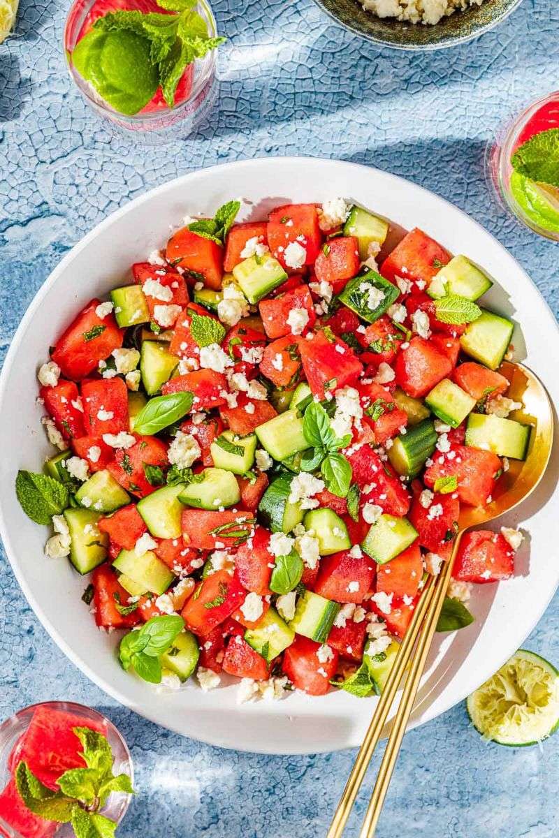 Watermelon and Feta Salad
