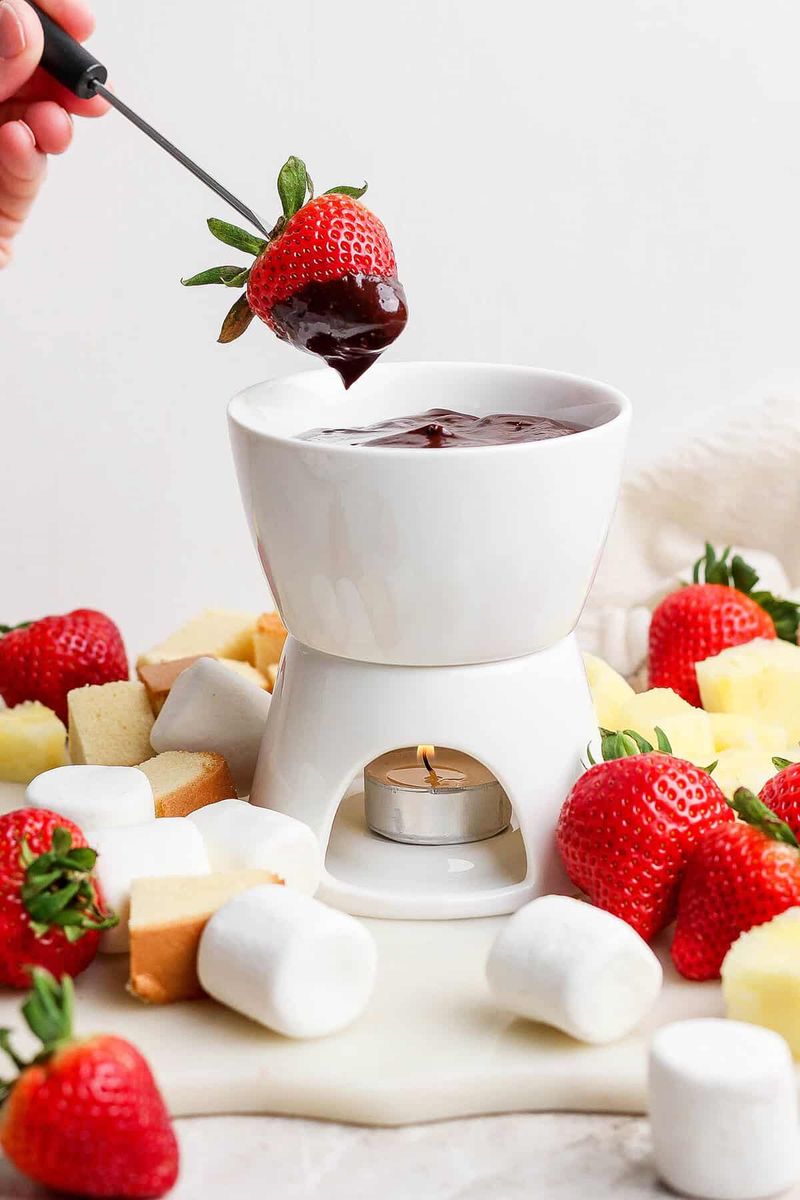 Chocolate Fondue with Dippers