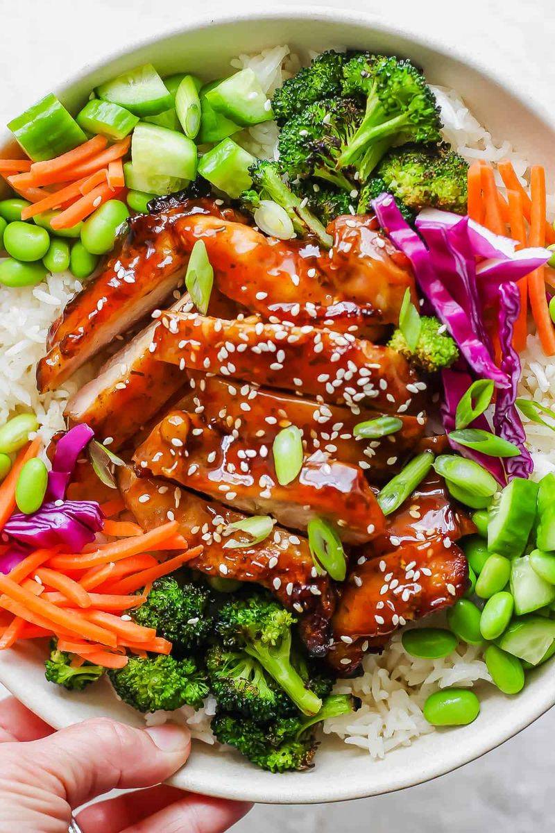 Teriyaki Chicken Rice Bowl