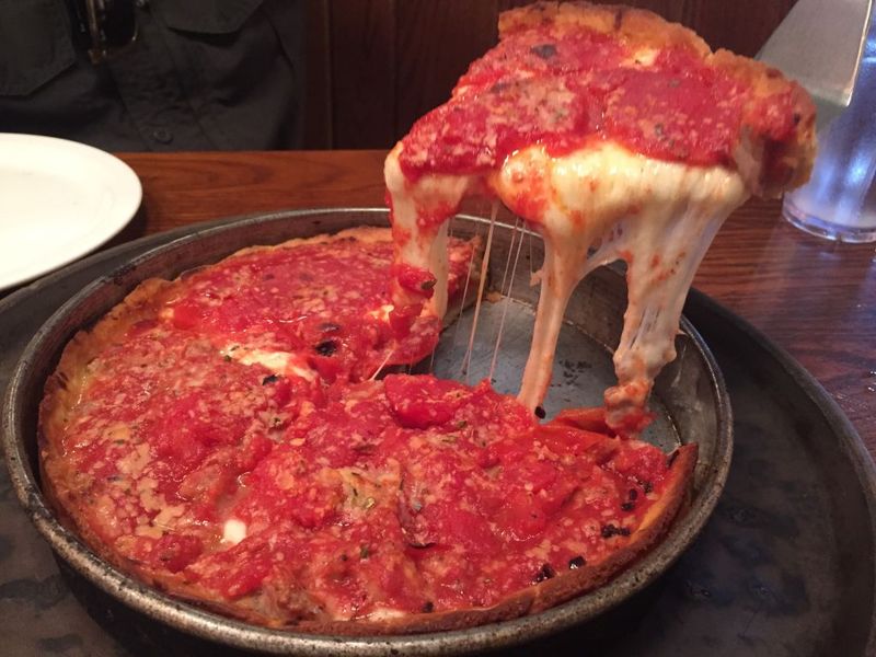 Chicago Deep-Dish Pizza