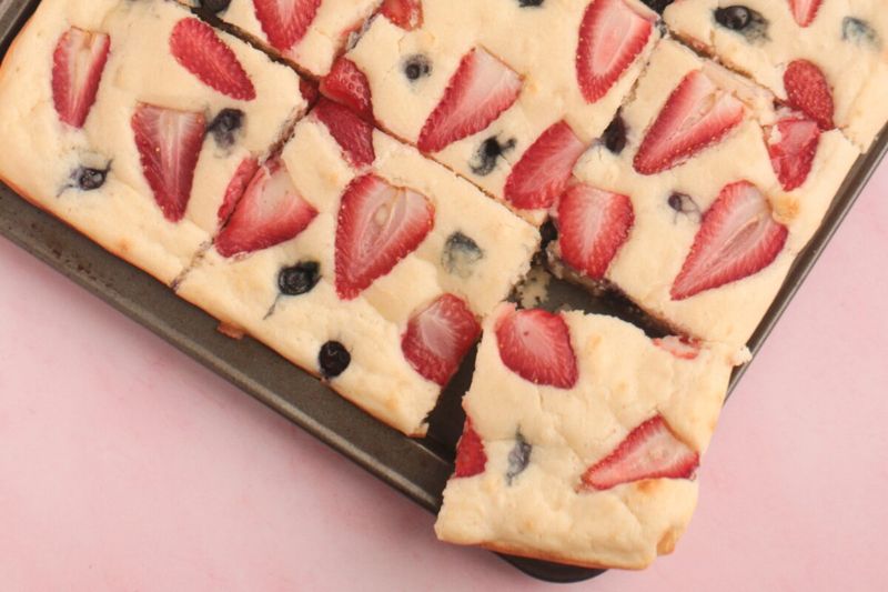 Bake Into a Sheet Pan Pancake