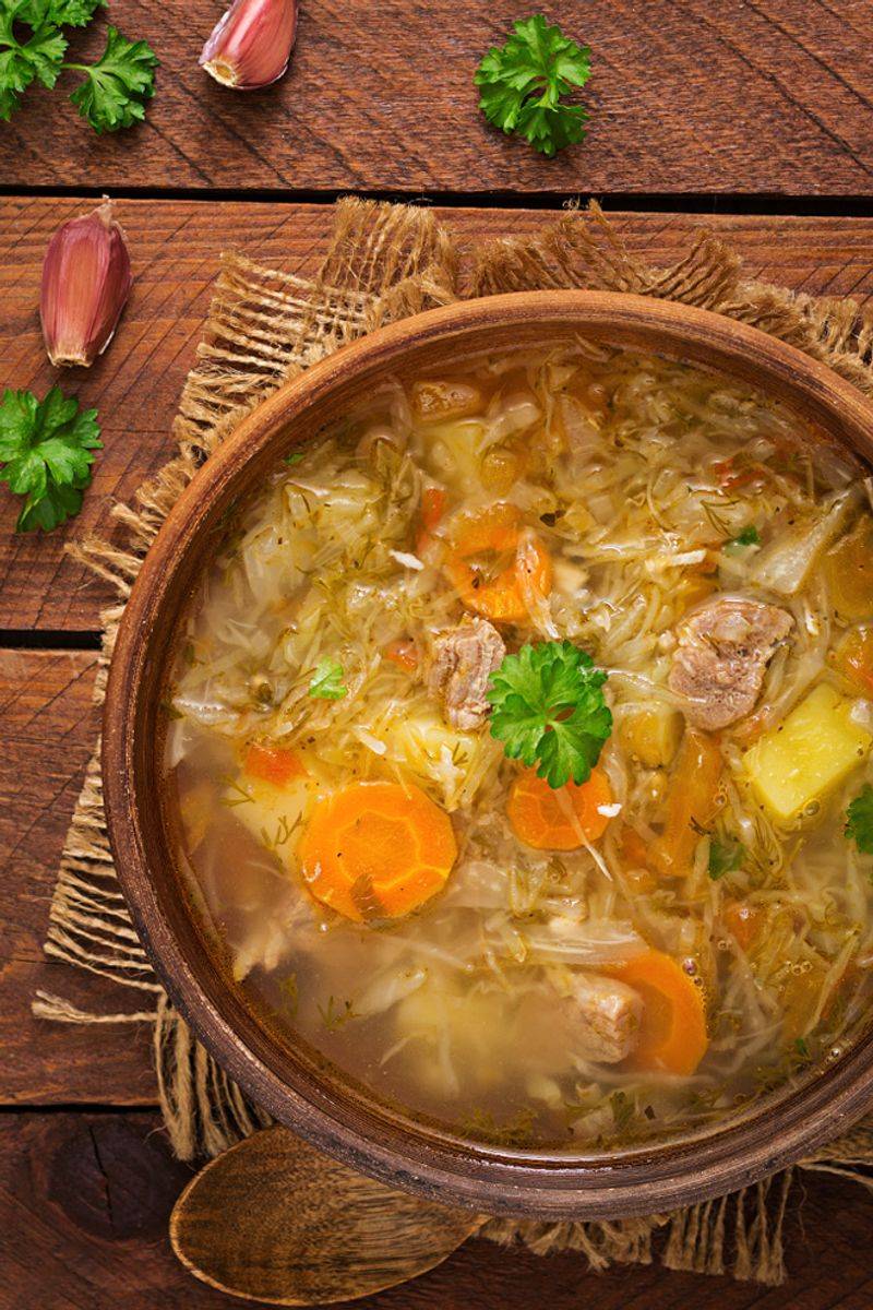 Kapuśniak (Sauerkraut Soup)