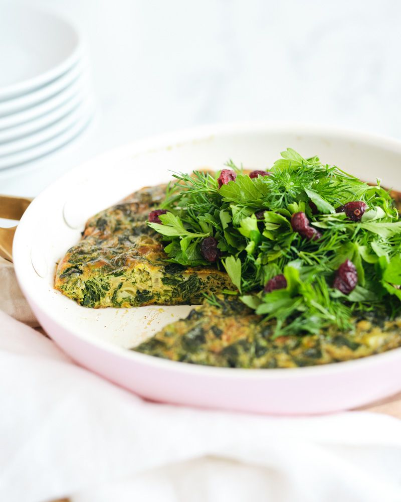 Persian Herb Frittata (Kuku Sabzi)