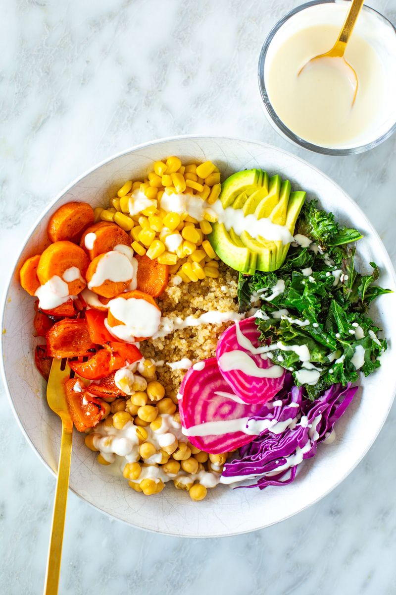 Rainbow Veggie Buddha Bowl