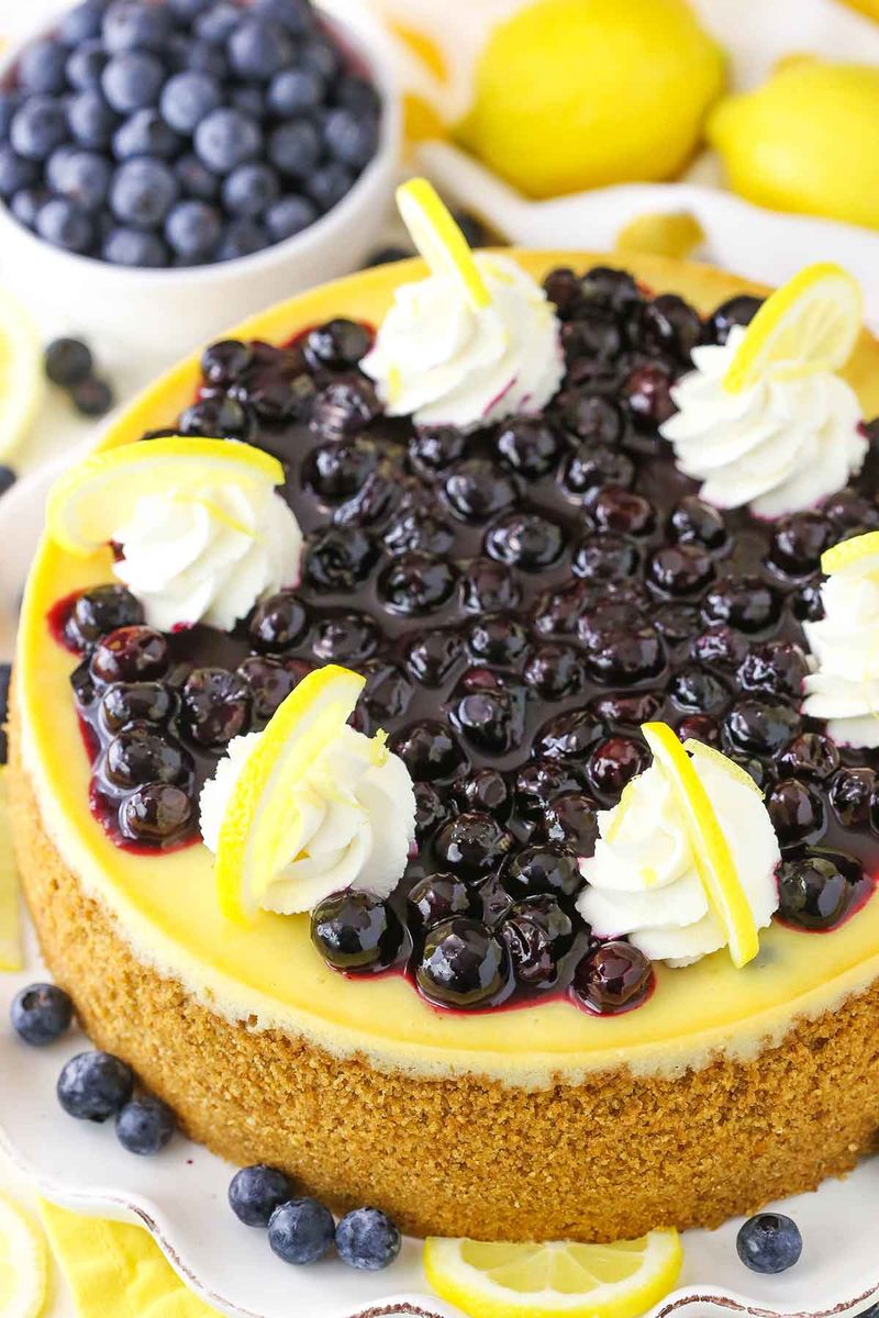 Lemon Blueberry Cheesecake