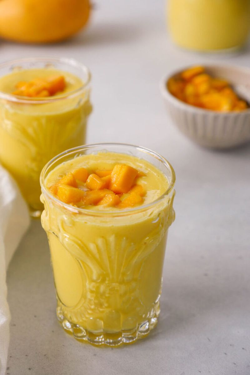 Mango Lassi Pudding