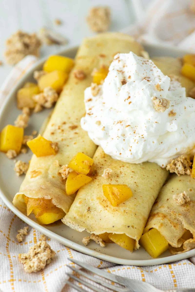Mango Crepes