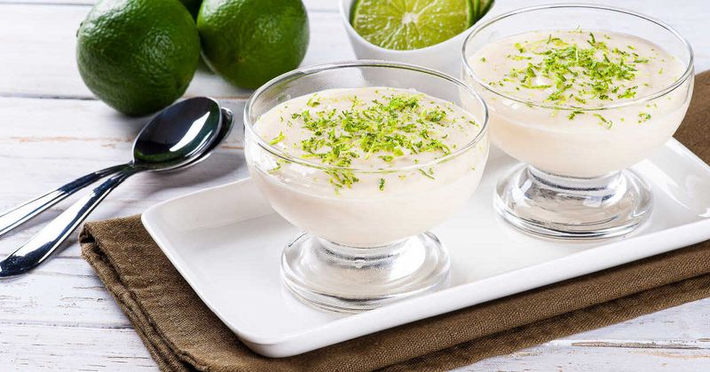 Coconut Lime Pots de Creme