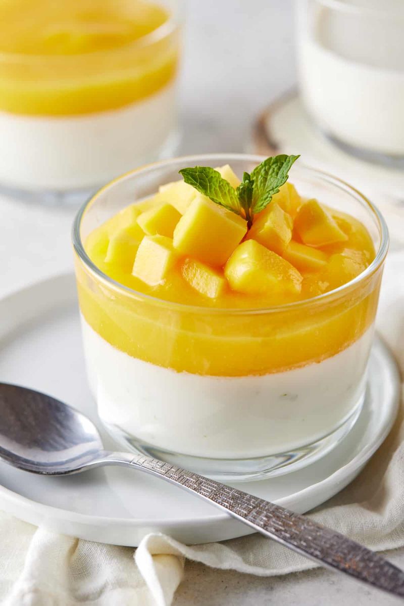 Mango Panna Cotta