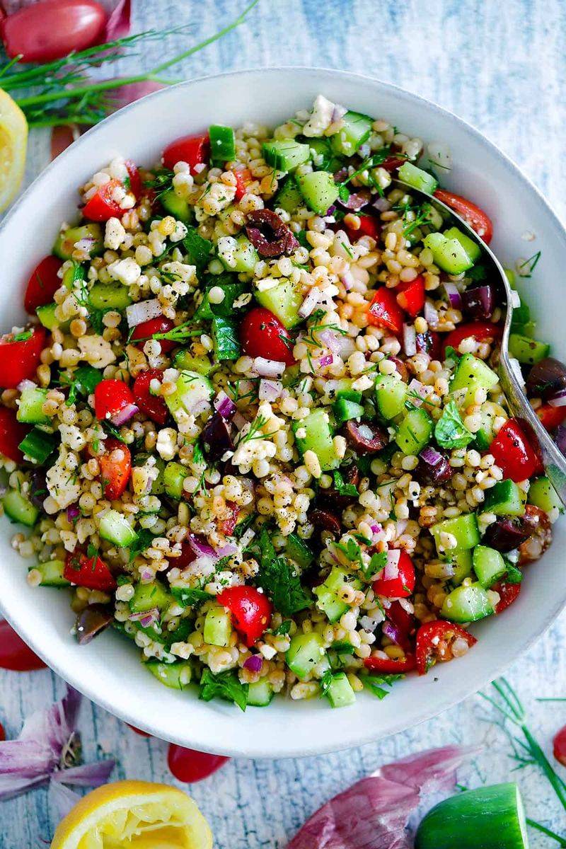 Greek-Style Couscous Salad