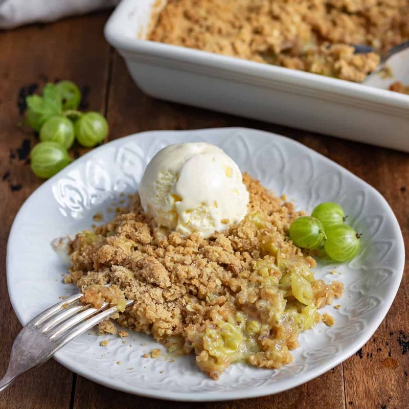 Gooseberry Crumble