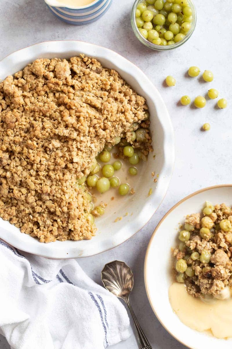 Gooseberry Crumble