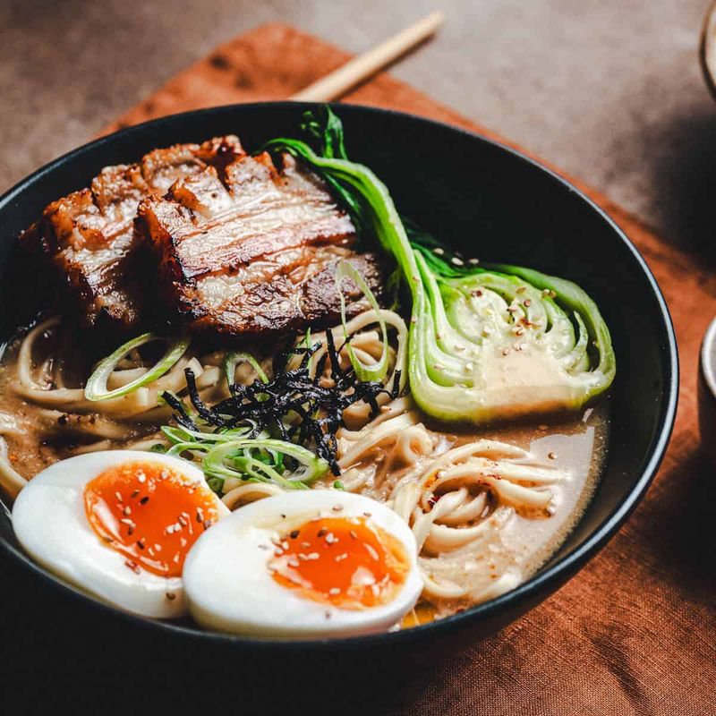 Crispy Pork Belly Ramen Bowl