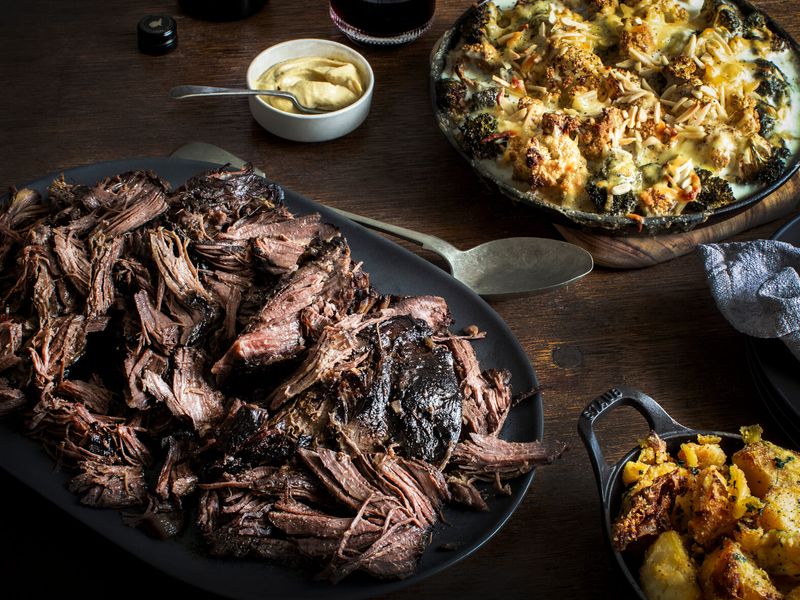 Slow-Roasted Shoulder of Venison