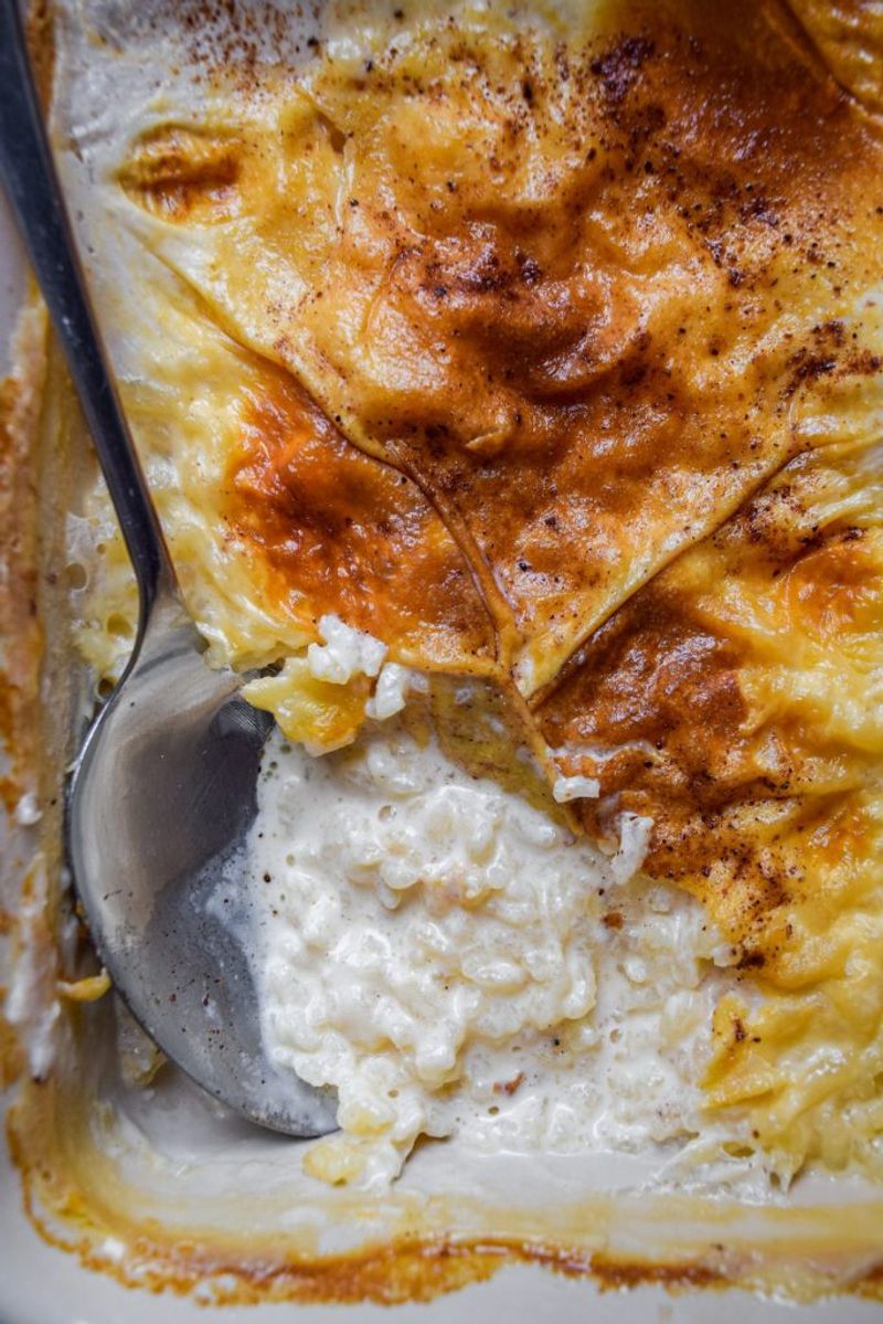 Milk Pudding with Nutmeg