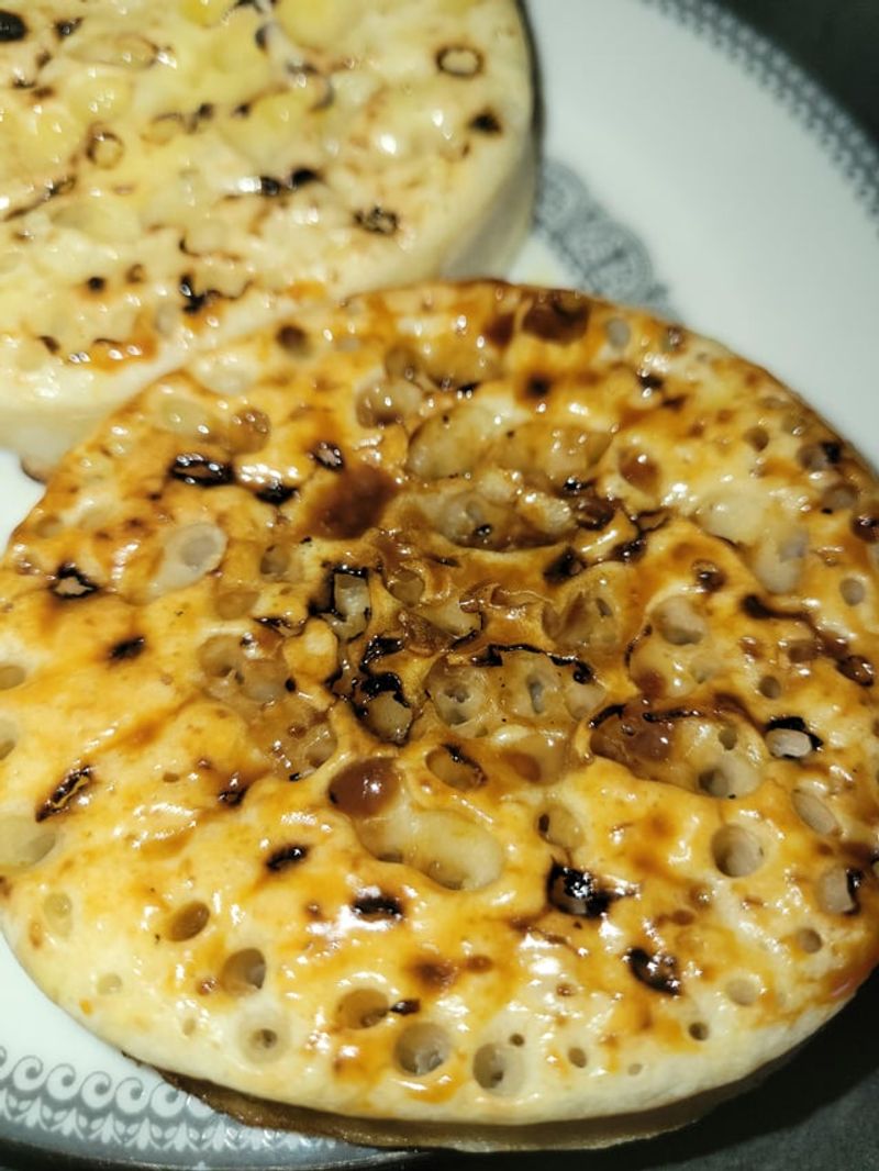 Marmite Crumpets