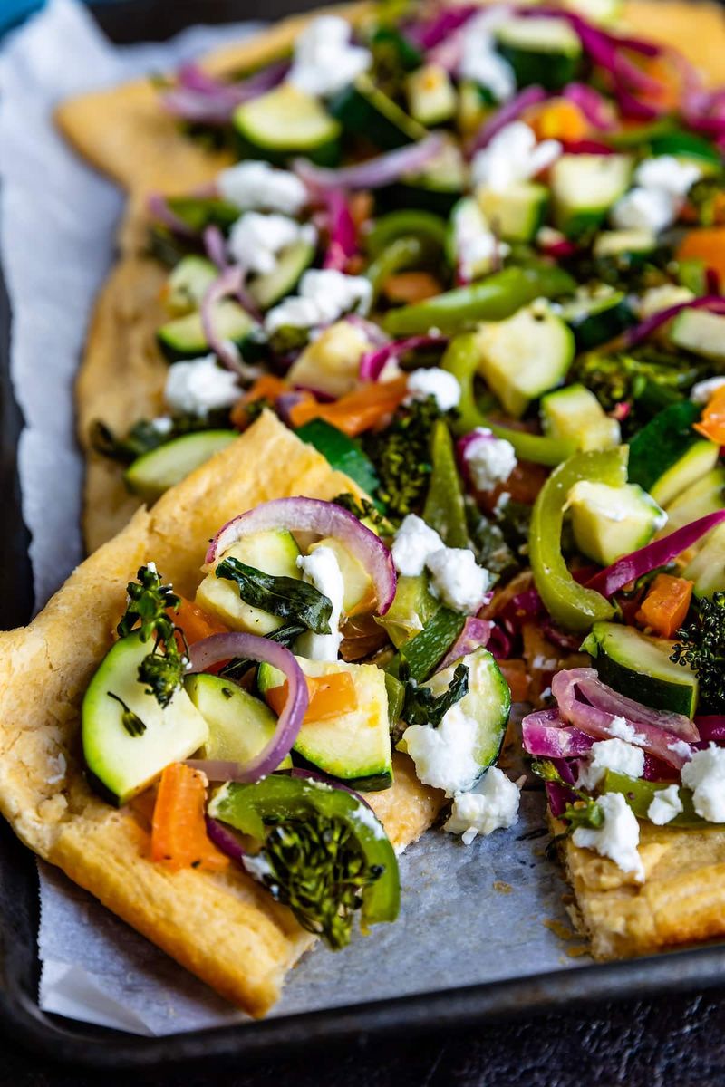 Hummus and Roasted Vegetables