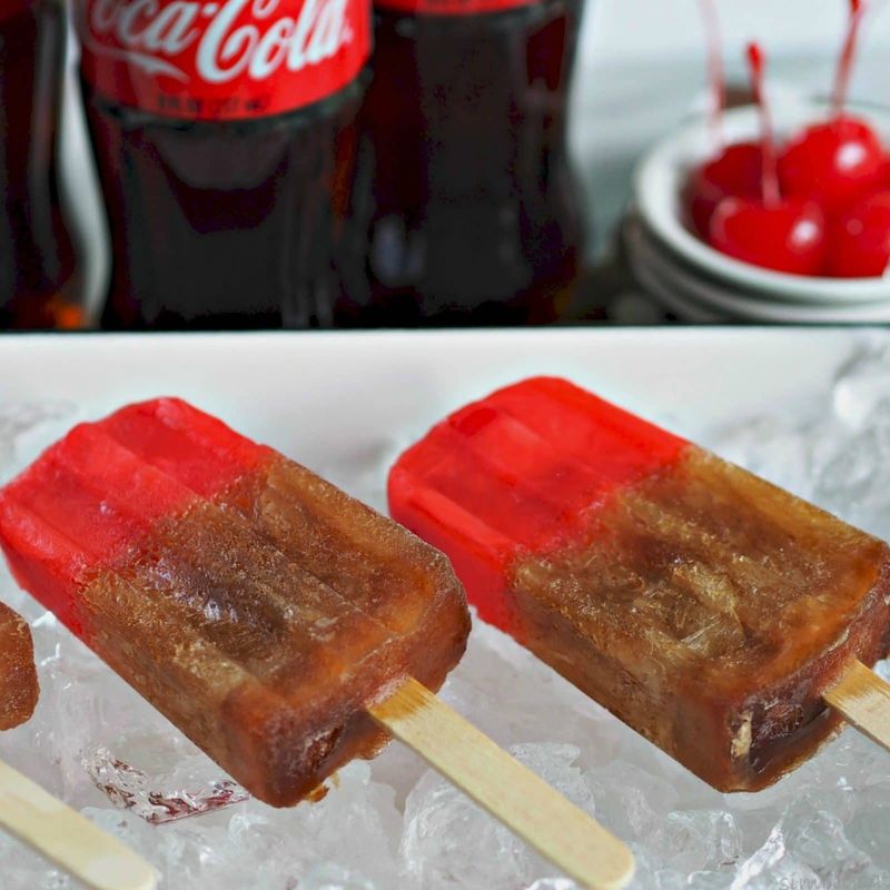 Cherry Cola Lollies