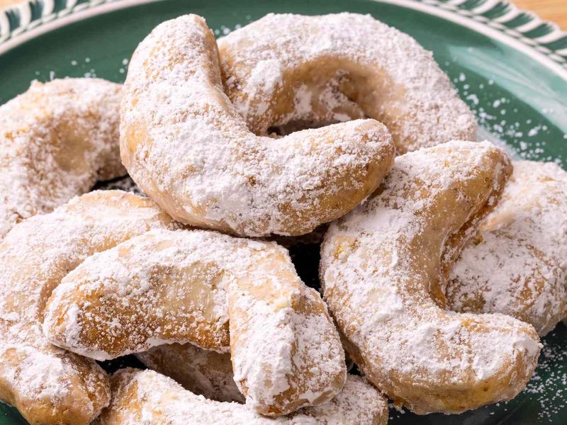 Almond Crescent Biscuits